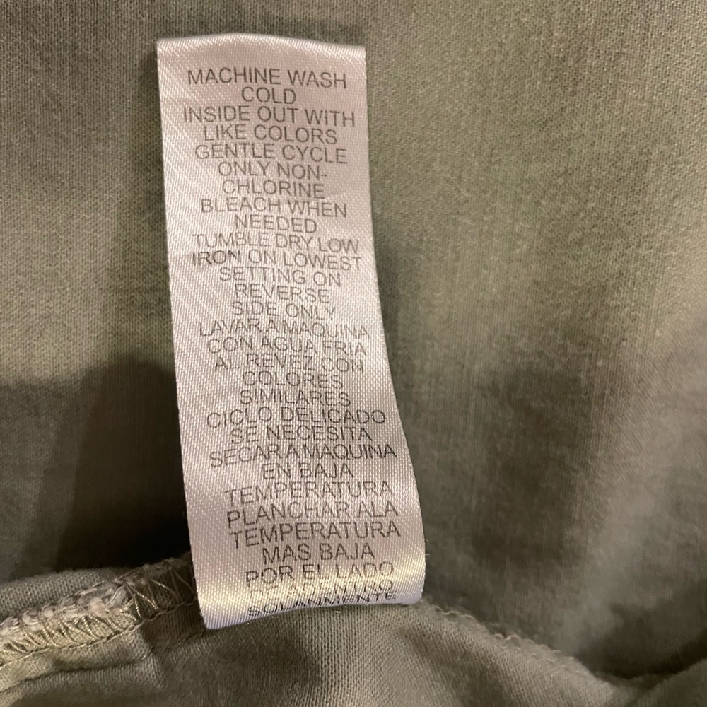 Light Green Democracy Jean Jacket Stretch Medium - Picture 7 of 7